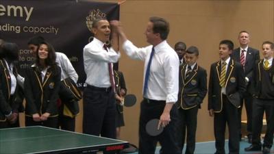 Barack Obama and David Cameron