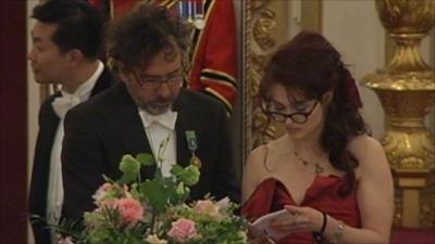 Tim Burton and Helena Bonham-Carter