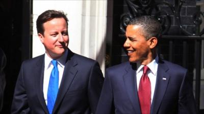 David Cameron and Barack Obama