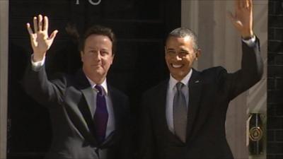 David Cameron and Barack Obama