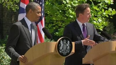 President Obama and Prime Minister Cameron