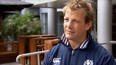 Scotland Rugby Sevens coach Graham Shiel