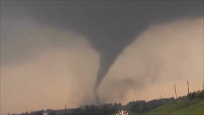 Twister caught on camera