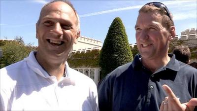 Steve Redgrave and Matthew Pinsent