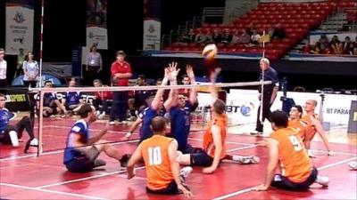 Sitting Volleyball