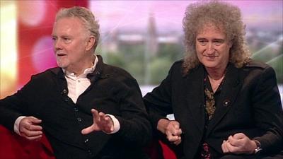 Roger Taylor and Brian May