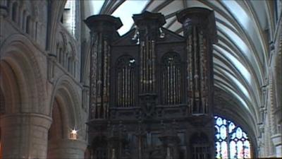 Gloucester Cathedral organ