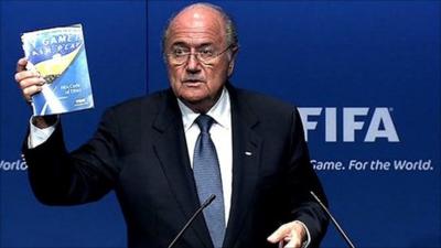 Fifa president Sepp Blatter