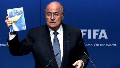 Fifa president Sepp Blatter