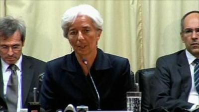 French Finance Minister, Christine Lagarde