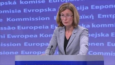 Commission spokesperson Pia Ahrenkilde Hansen