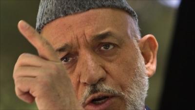 Afghanistan's President Hamid Karzai