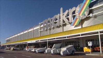 Massmart's Makro store in South Africa