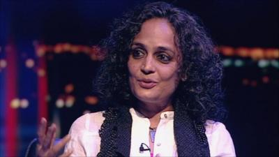 Novelist Arundhati Roy