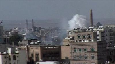 Blasts in Yemeni capital Sanaa