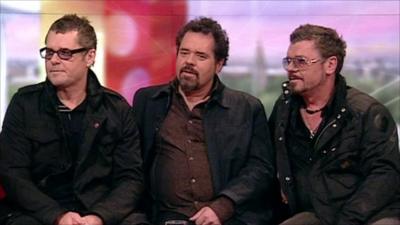 Jon, Andrew and Tim Farriss