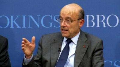 French Foreign Minister Alain Juppe