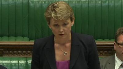 Shadow home secretary Yvette Cooper