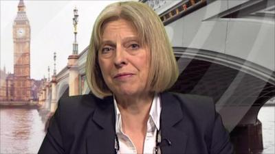 Home Secretary Theresa May