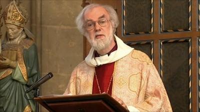 Archbishop of Canterbury, Dr Rowan Williams