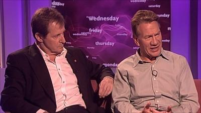 Alastair Campbell and Michael Portillo