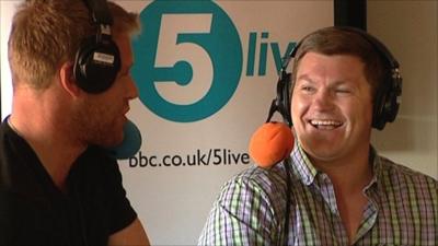 Ricky Hatton talks to Andrew Flintoff