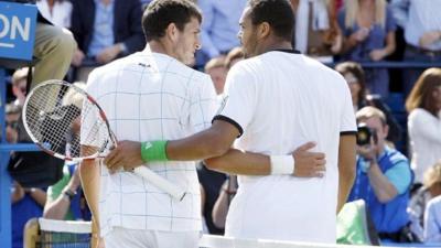 James Ward and Jo-Wilfried Tsonga