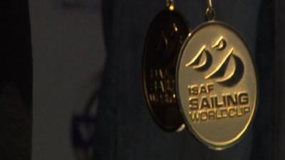 ISAF Sailing World Cup gold medal