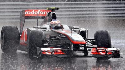 Jenson Button in his McLaren