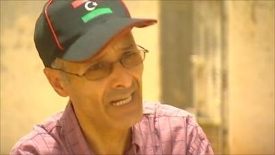 Libyan opposition leader Hassan El Amin