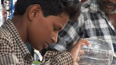 One of India's child workers