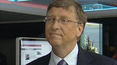 Microsoft tycoon Bill Gates