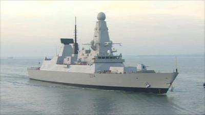 Royal Navy warship