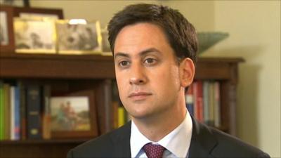 Labour leader Ed Miliband