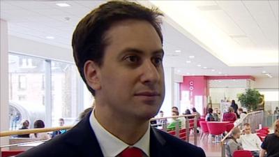 Labour leader Ed Miliband