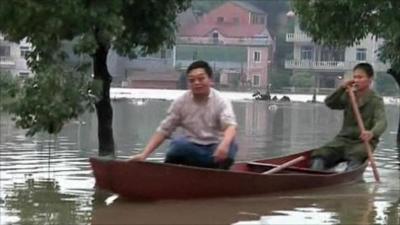 People in boat