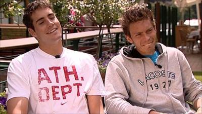 John Isner and Nicolas Mahut