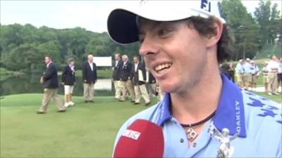 US Open champion Rory McIlroy