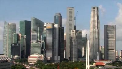 Singapore skyline