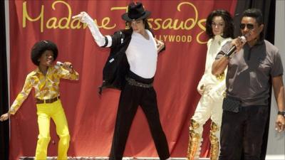 Michael Jackson waxworks