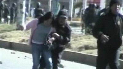 Unrest in Huancavelica