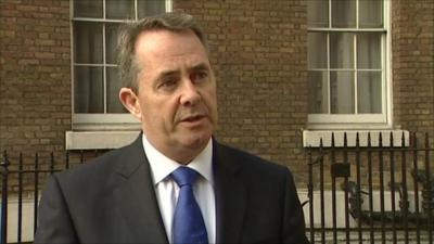 Defence Secretary, Liam Fox