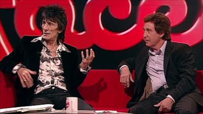 Ronnie Wood and Kenney Jones