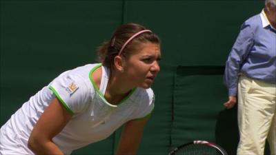 Nineteen year old Simona Halep