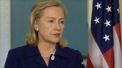 US Secretary of State Hillary Clinton