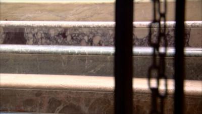 The Scotsman's steps have been reclad in marble