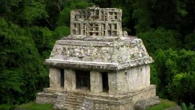 A Mayan tomb