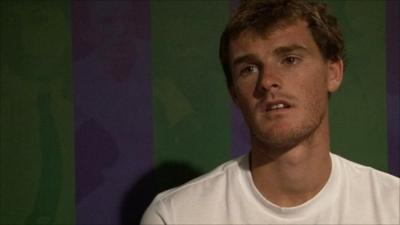 British tennis player Jamie Murray