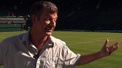 Comedian Tony Hawks sets out his vision of tennis for all