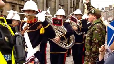 Armed Forces parade